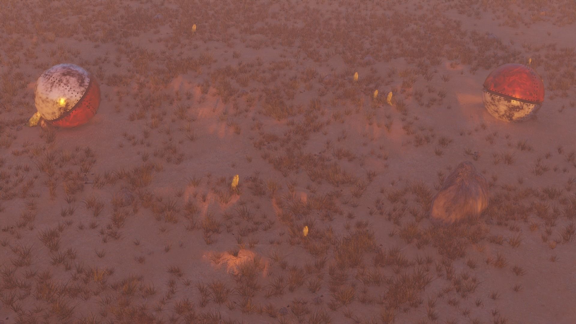 Broken Pokeball 3D model_8