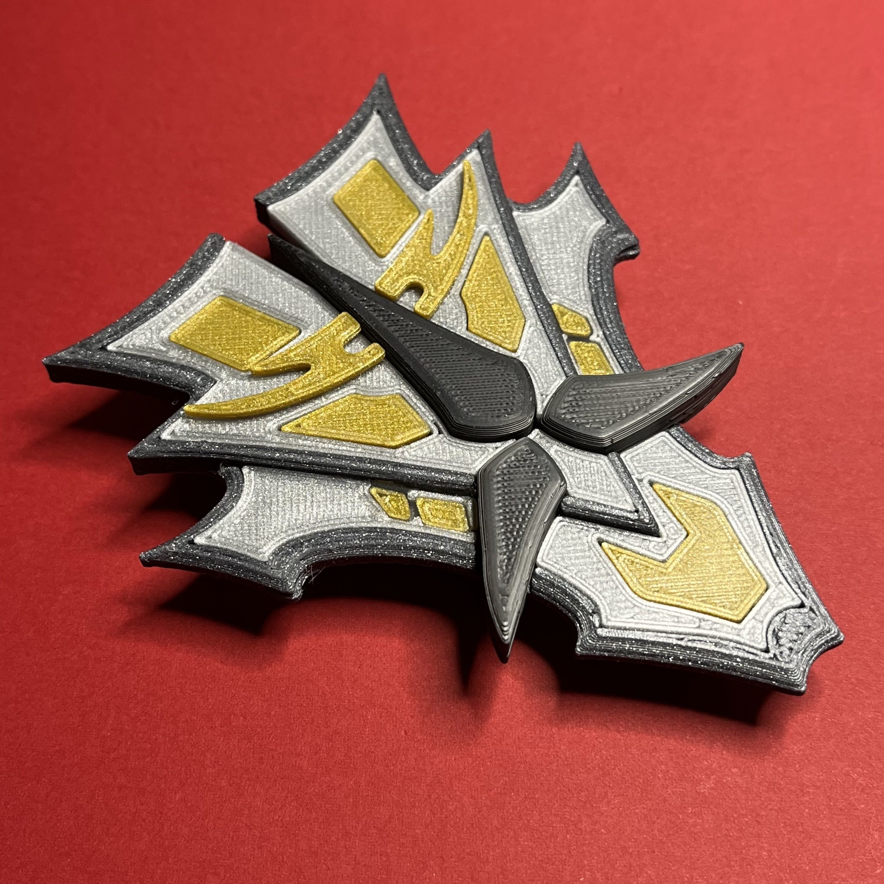 Klingon Order of the BatLeth Badge 3D print model_4