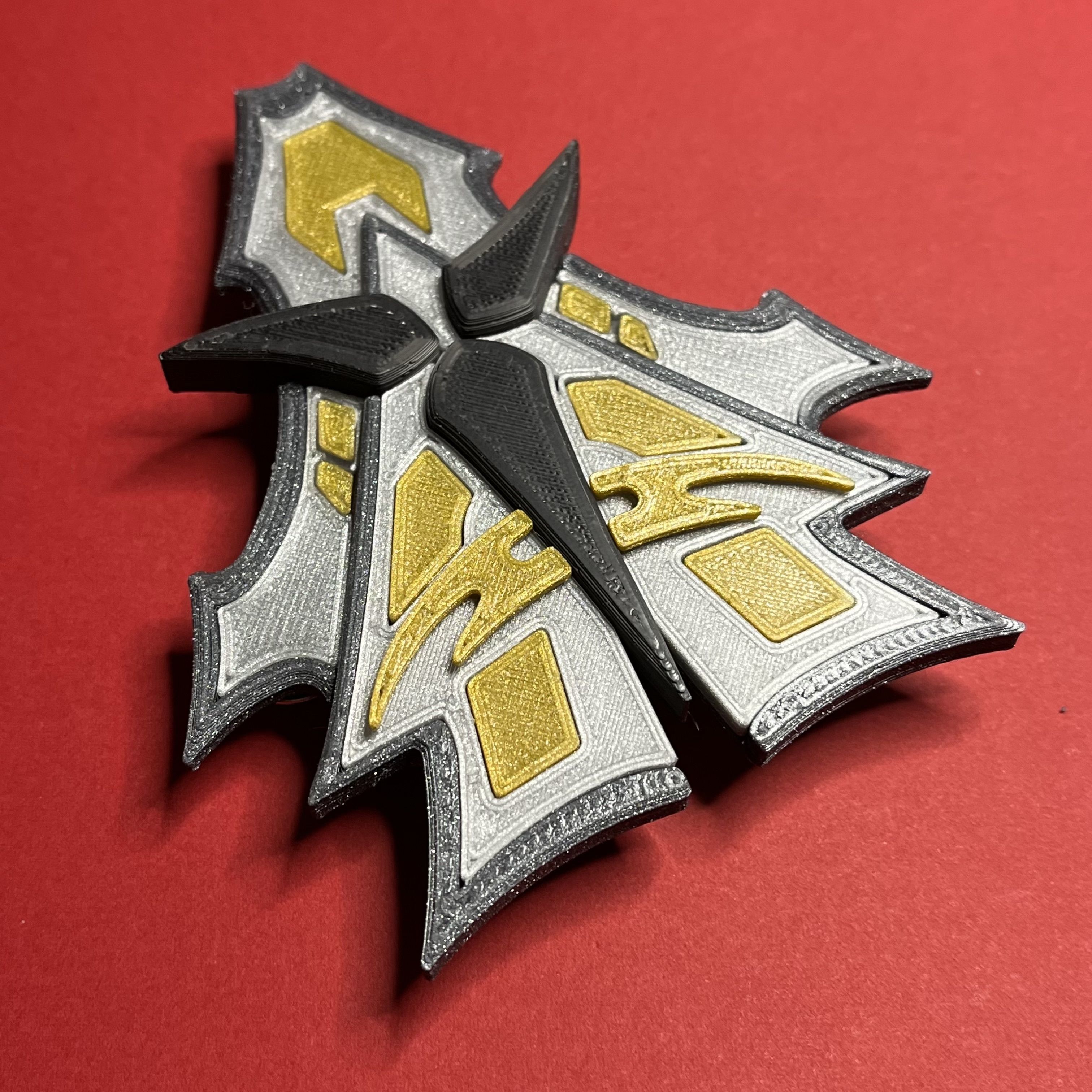 Klingon Order of the BatLeth Badge 3D print model_2