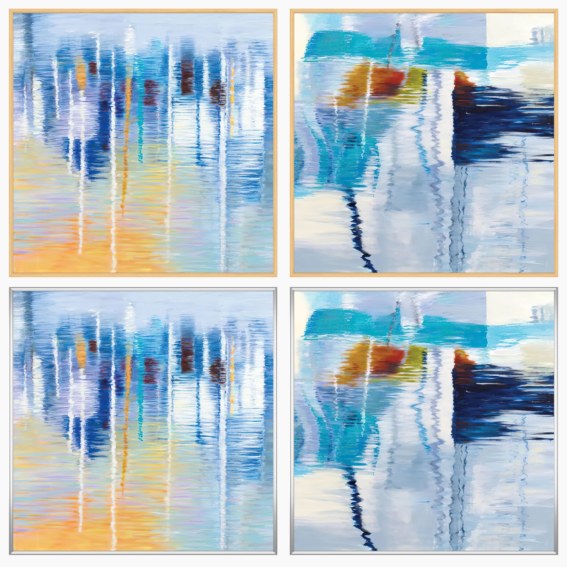 Wall Art Set 4002 3D model_2