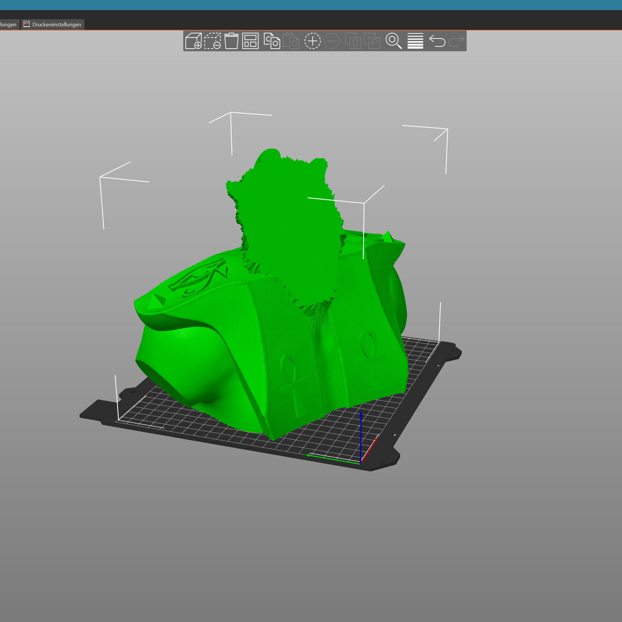 Dog Australian border Anubis friendly 3D model 3D printable | CGTrader