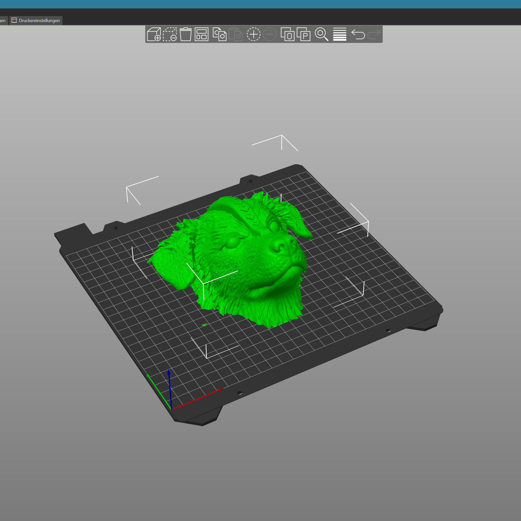 Dog Australian border Anubis friendly 3D model 3D printable | CGTrader