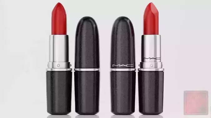 Mac Lipstick 3D model