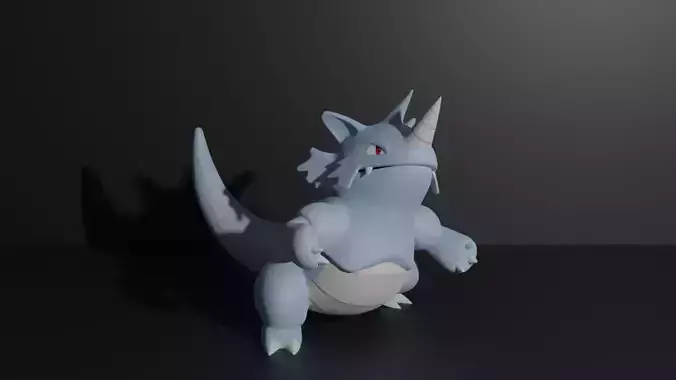 Rhydon pokemon 3D print model 3D print model Rhydon pokemon 3D print model 3D print model