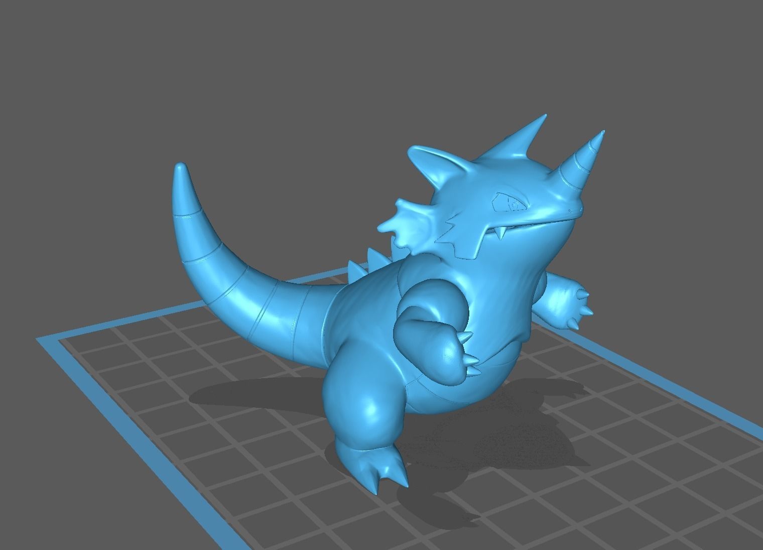 Rhydon pokemon 3D print model 3D print model_8