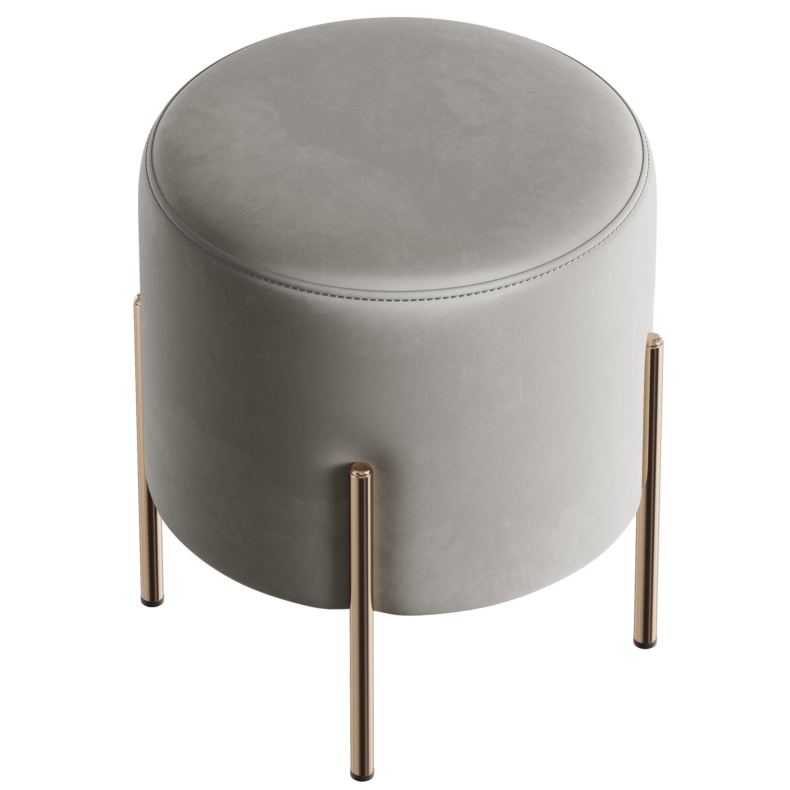 Pouf Gato Round by Cosmo 3D model_1