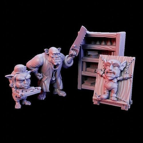 OrChopaedic bookcase 3D print model