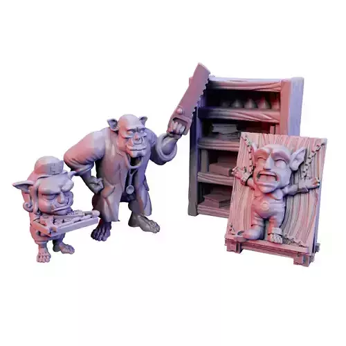 OrChopaedic bookcase 3D print model