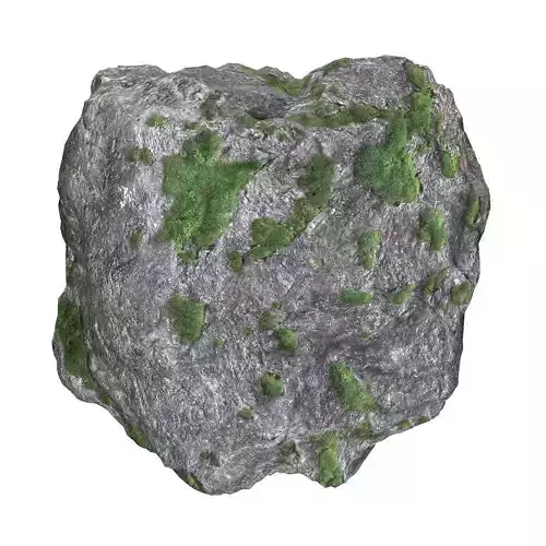 Ground Rock 06 Low-poly 3D model
