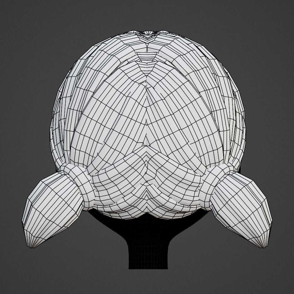 Hair style female 05 3D model_13