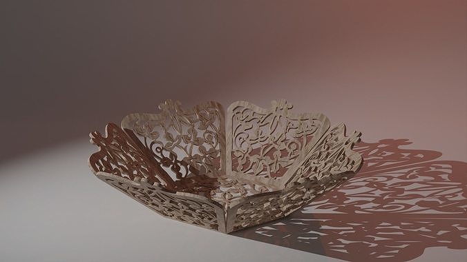 Centro Tavola in Traforo 3D model