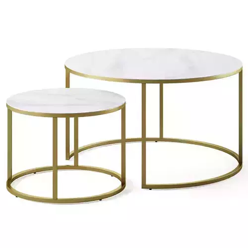 Leonor coffee table set by La Forma