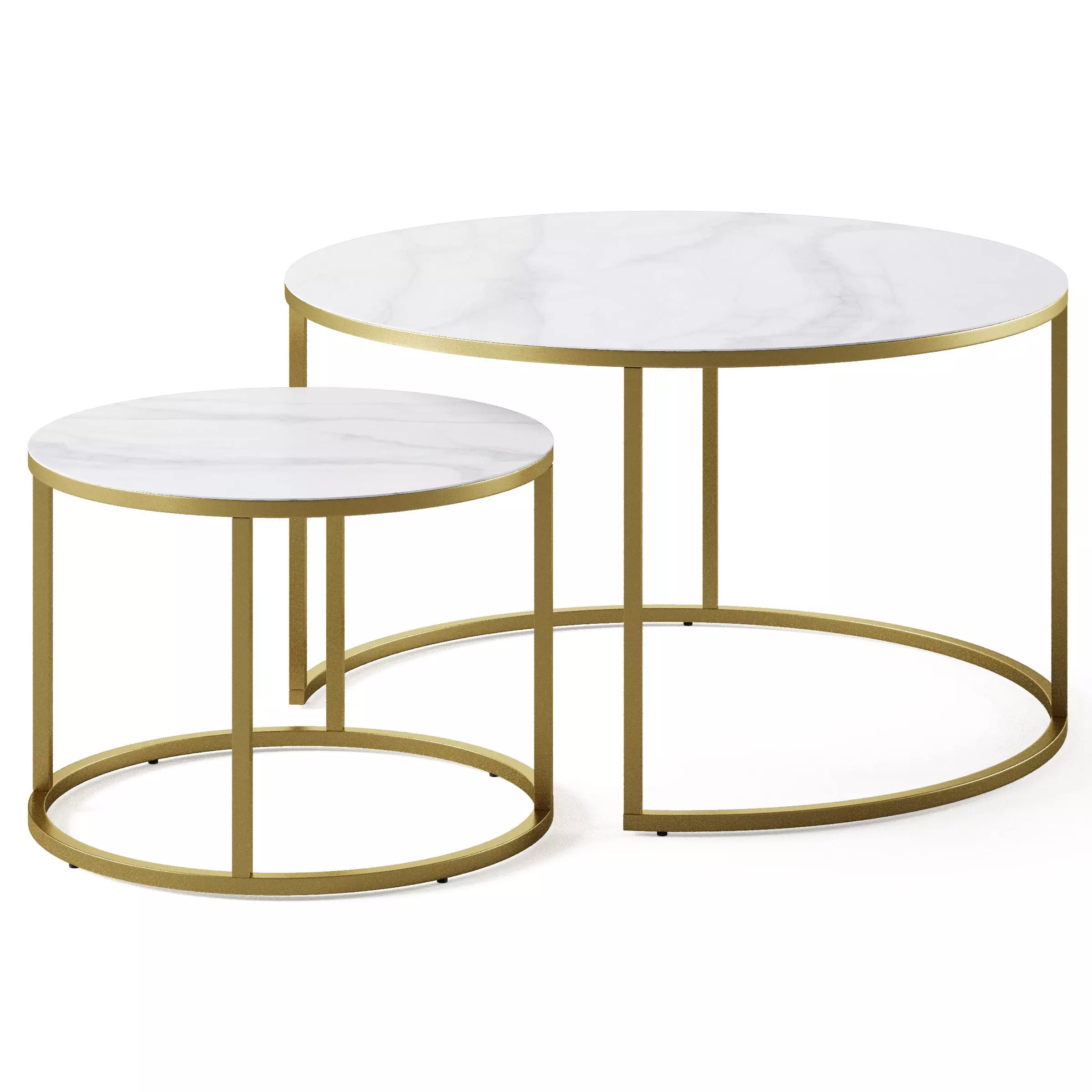 Leonor coffee table set by La Forma 3D model