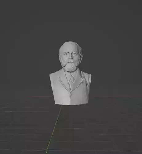 Gottlob Frege 3D print model