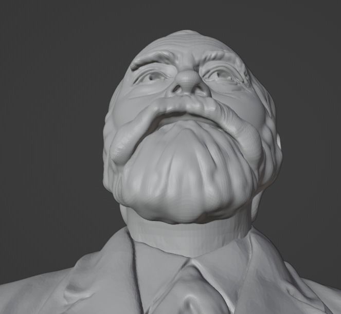 Gottlob Frege 3D print model_6