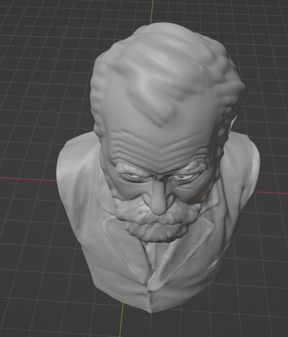 Gottlob Frege 3D print model_12