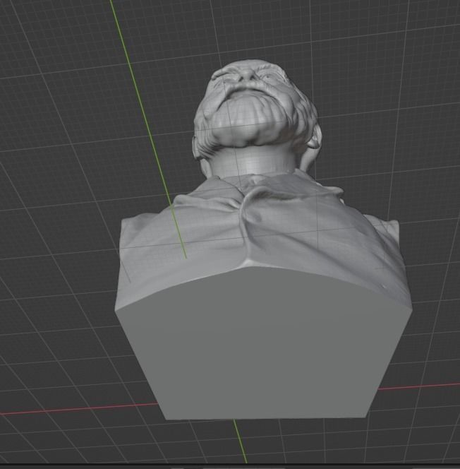 Gottlob Frege 3D print model_11