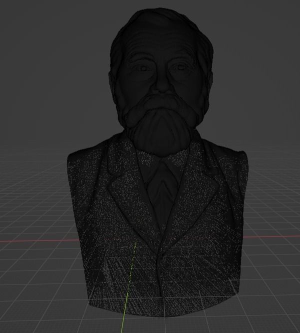 Gottlob Frege 3D print model_5