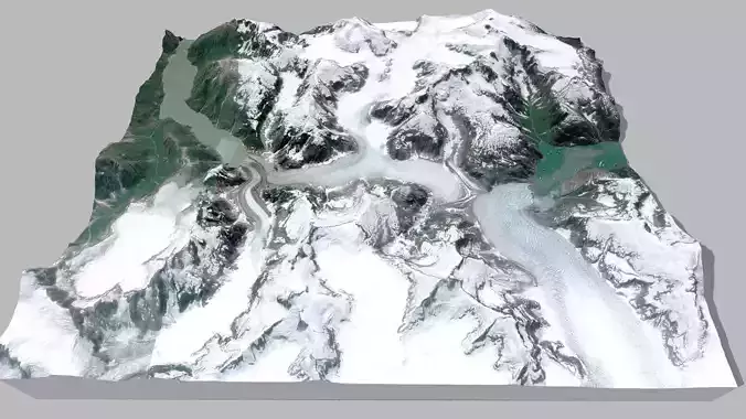 Mountain landscape Shakes glaiser