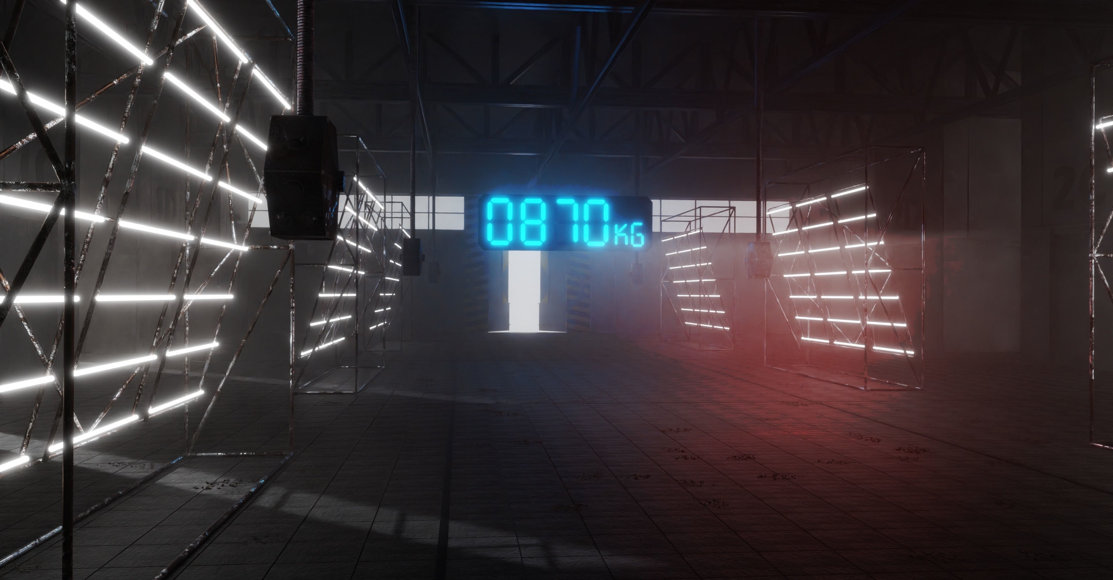 Warehouse VR 3D model_2