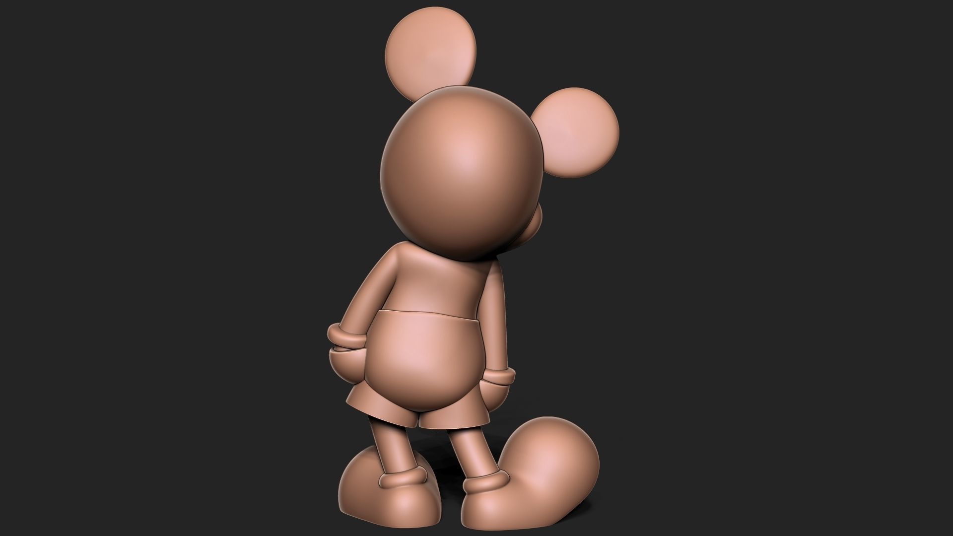 Mickey Mouse 3D print model_3