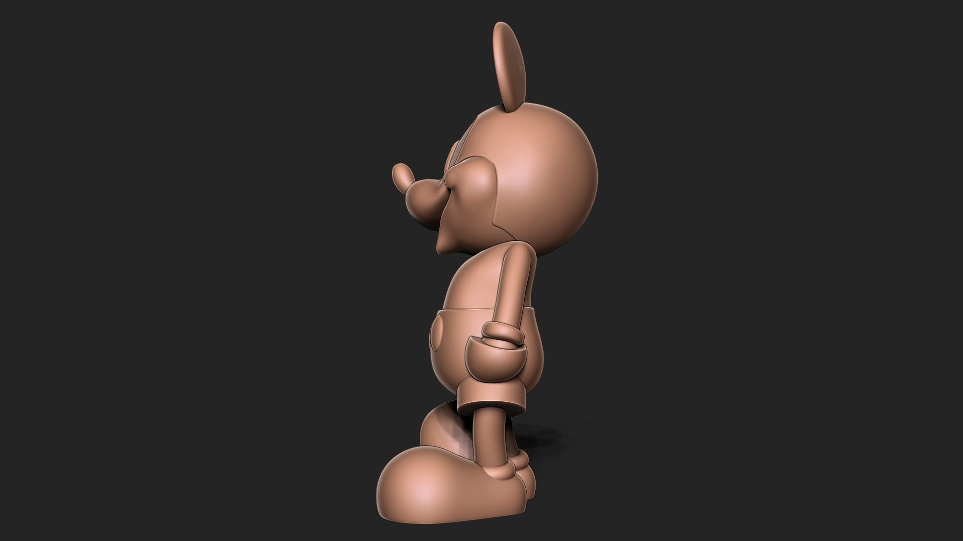 Mickey Mouse 3D print model_2
