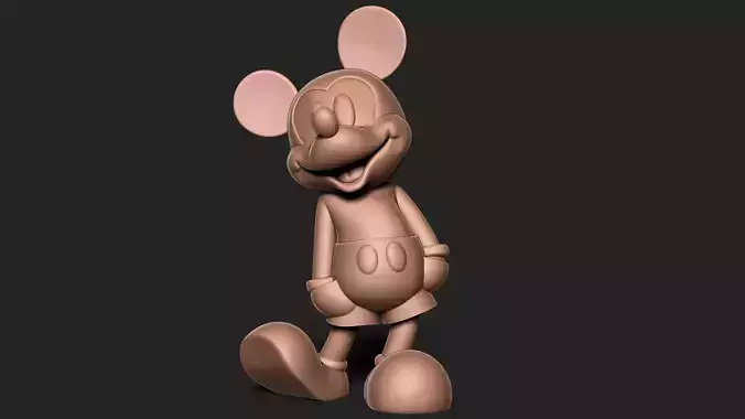 Mickey Mouse 3D print model