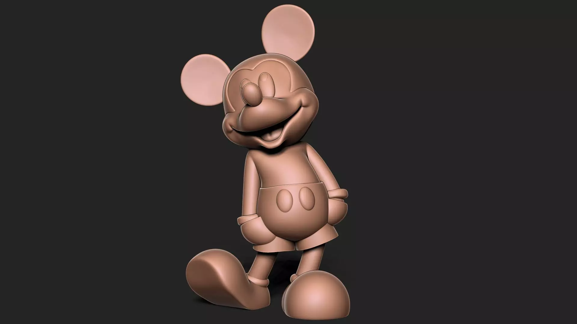 Mickey Mouse 3D print model_0