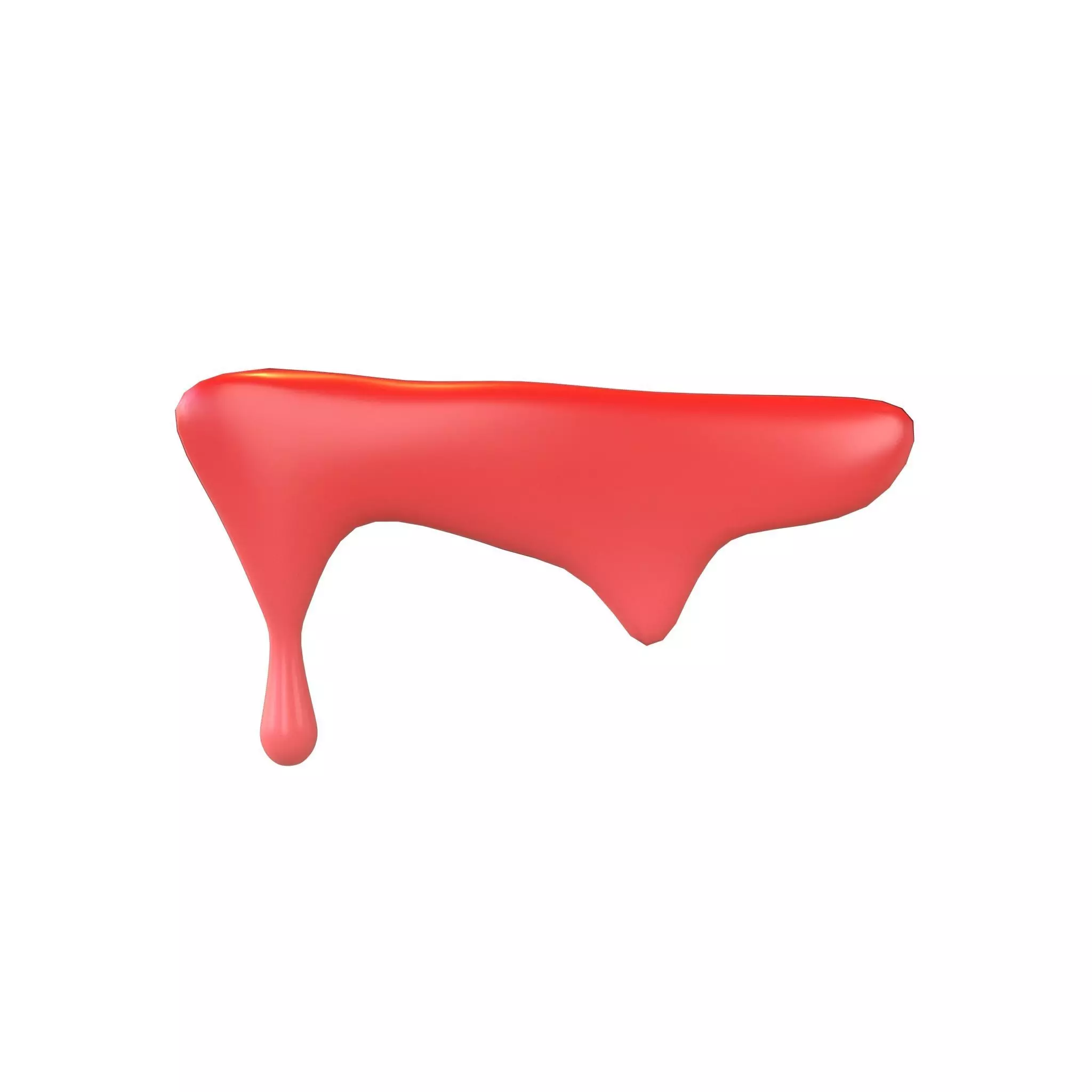 Liquid Drops v1 009 Low-poly 3D model_0