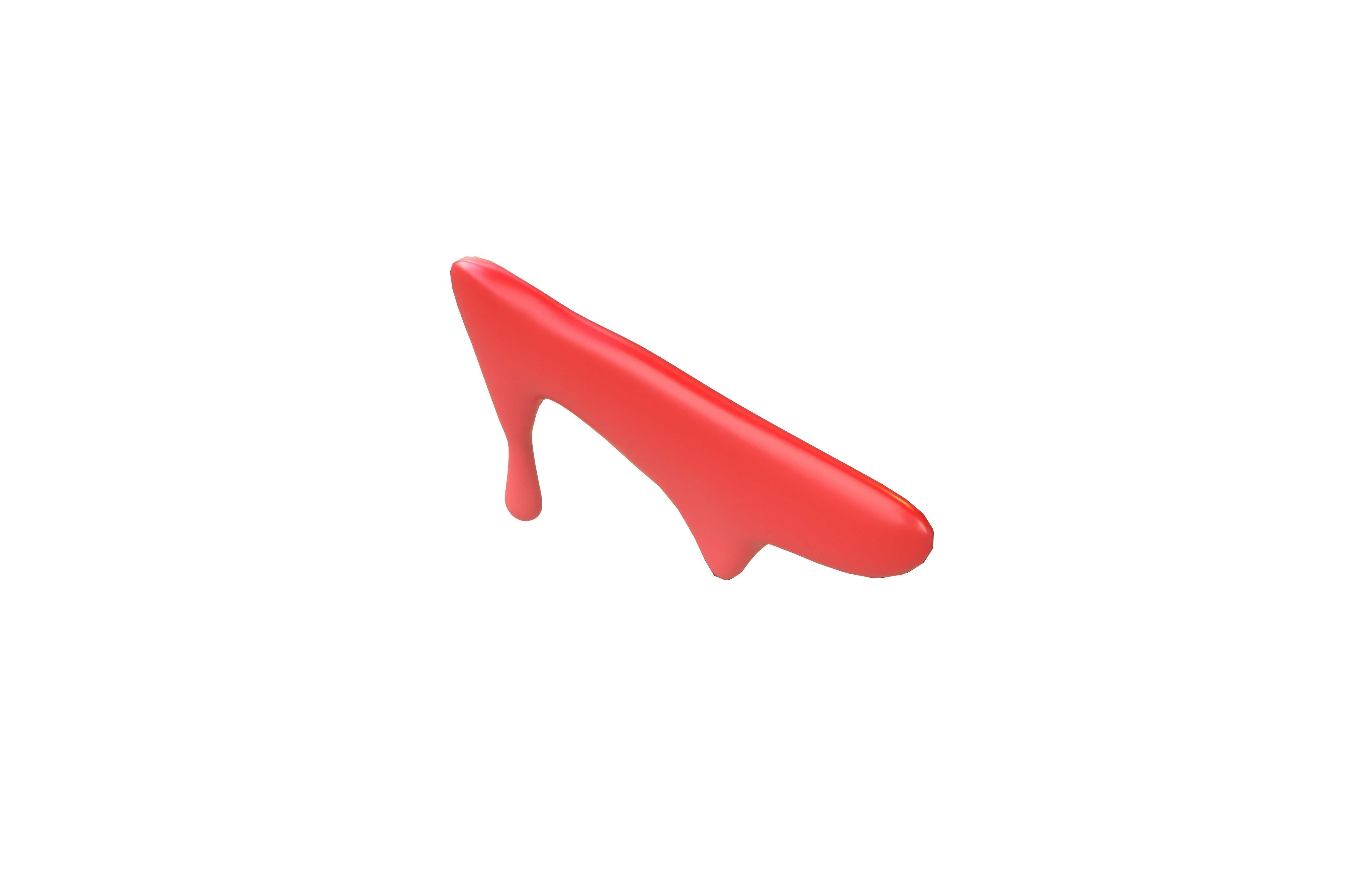 Liquid Drops v1 009 Low-poly 3D model_2