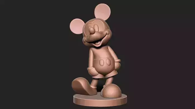 Mickey Mouse 3D print model
