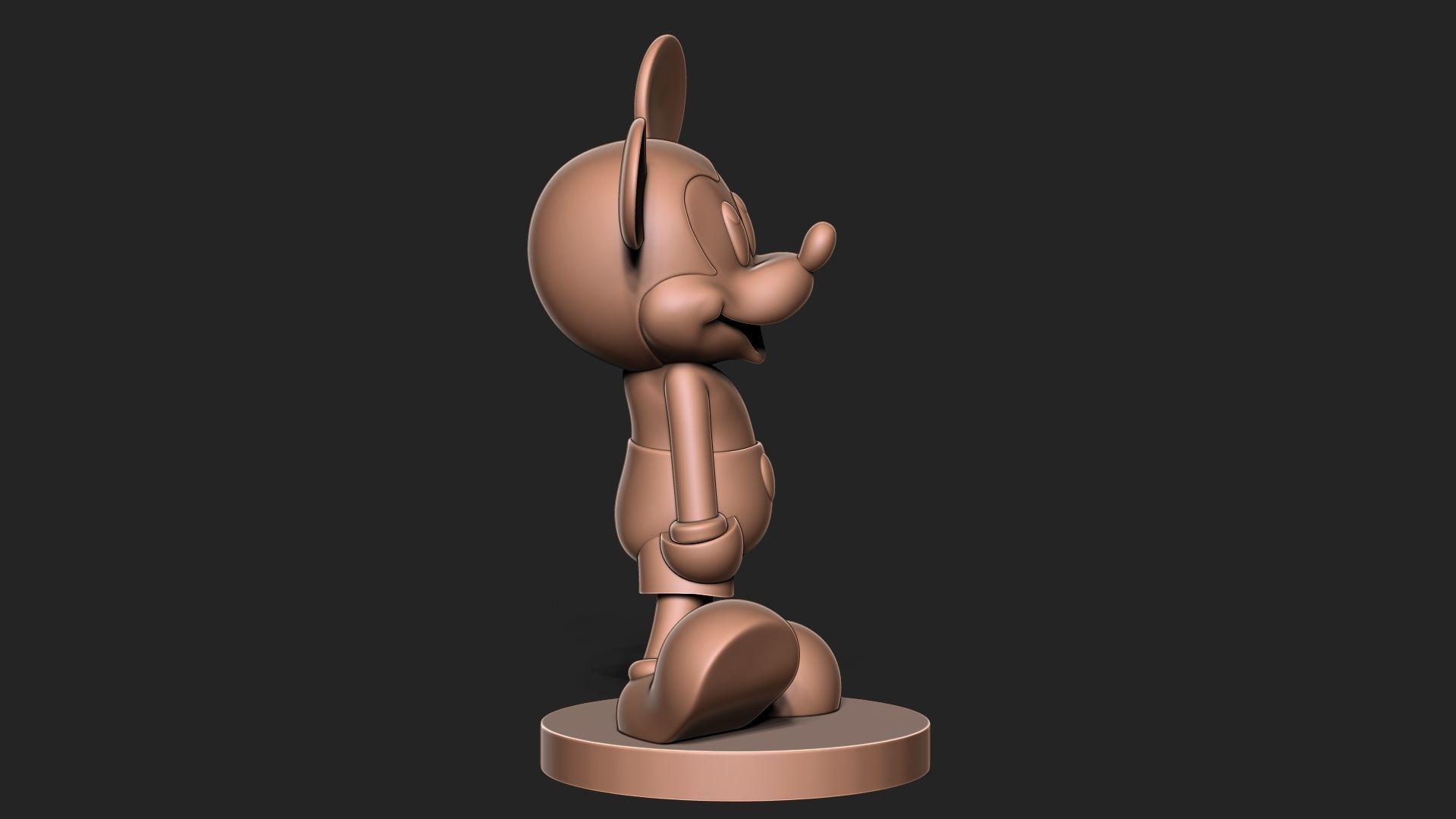 Mickey Mouse 3D print model_4