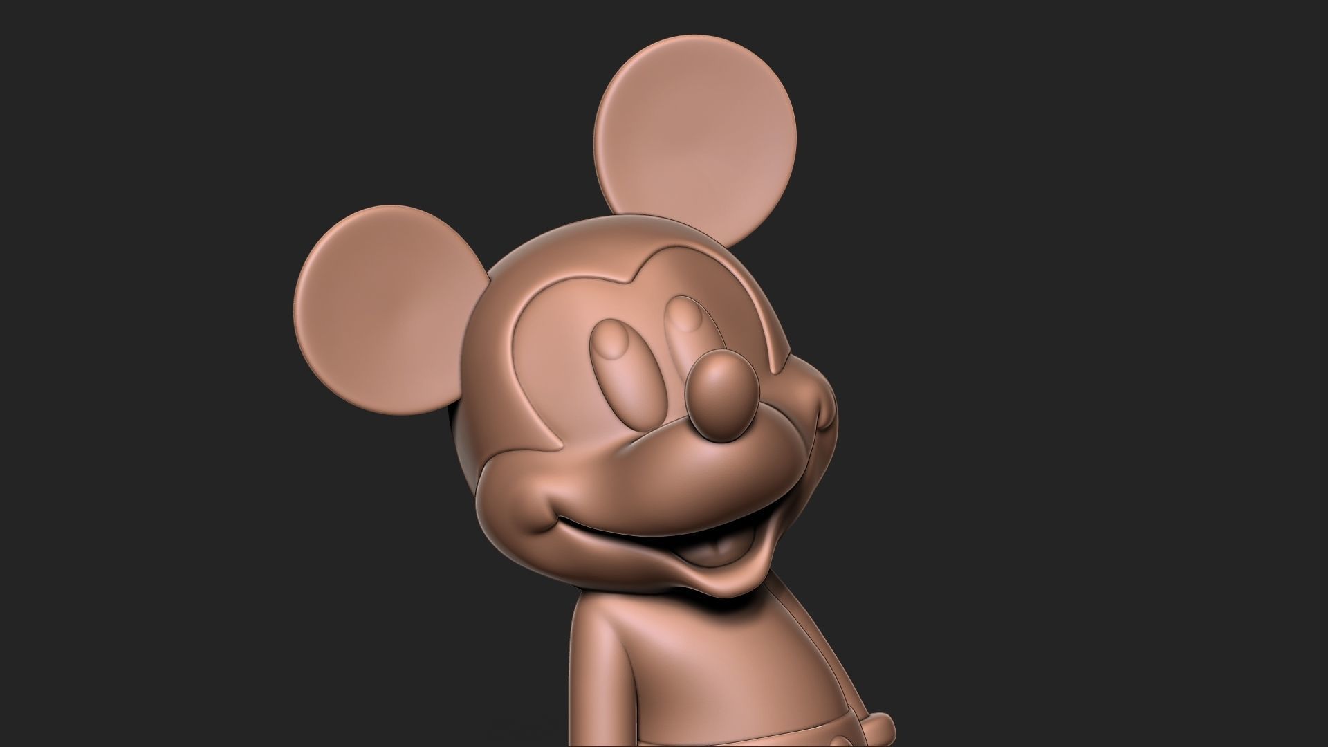Mickey Mouse 3D print model_6