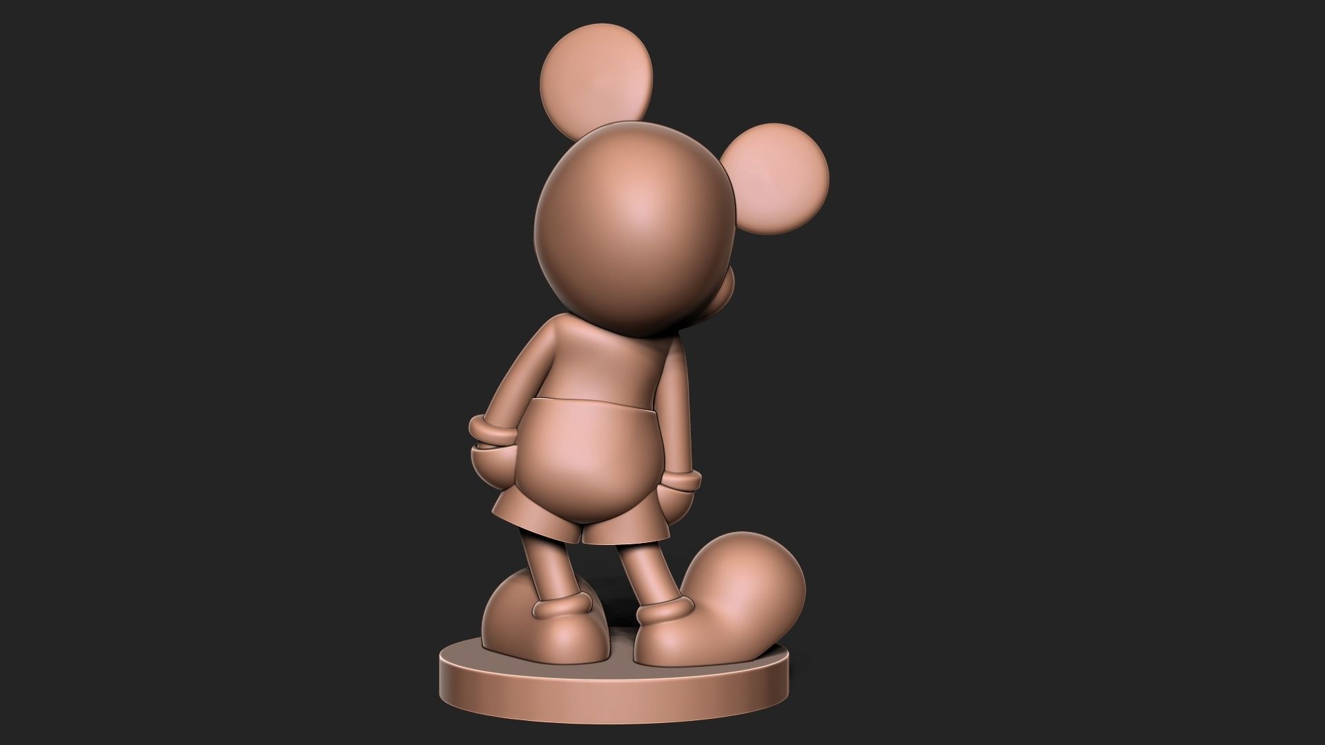 Mickey Mouse 3D print model_3