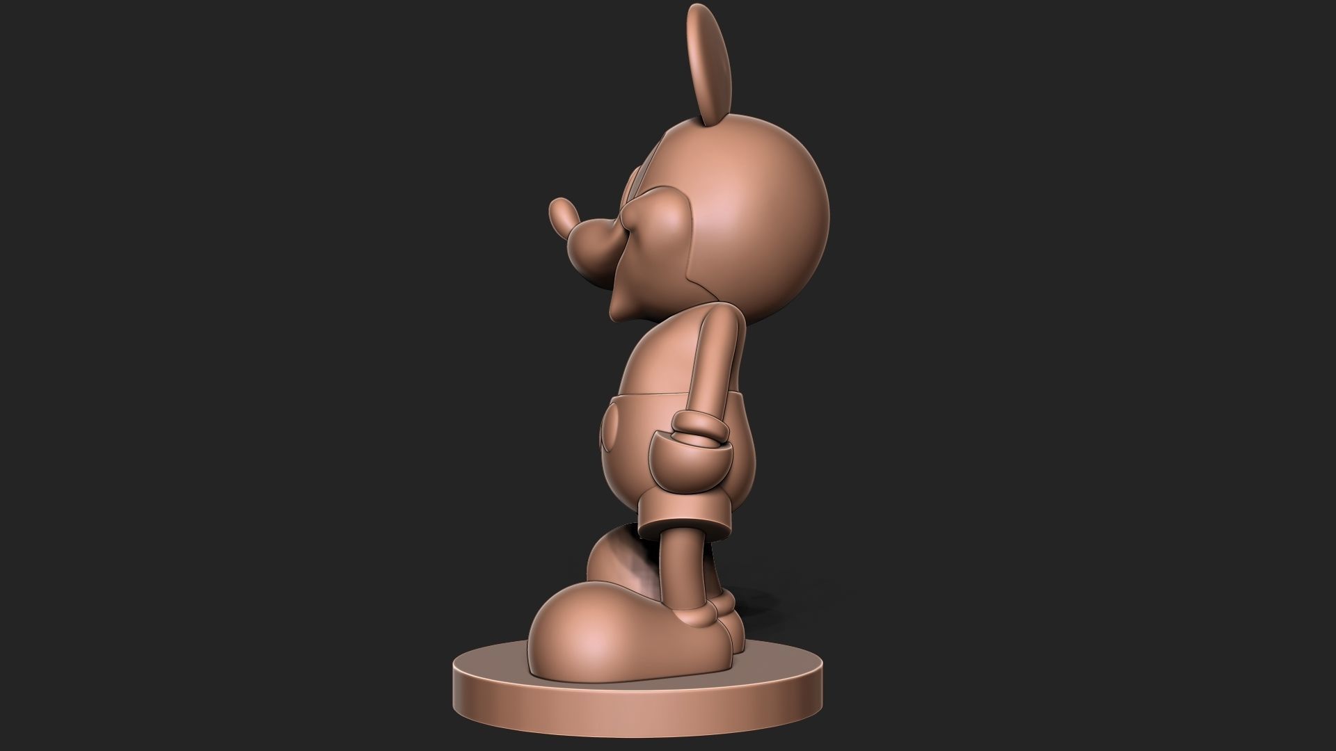 Mickey Mouse 3D print model_2