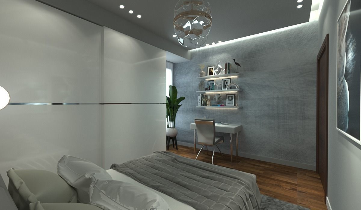 modern child room 3D model_2