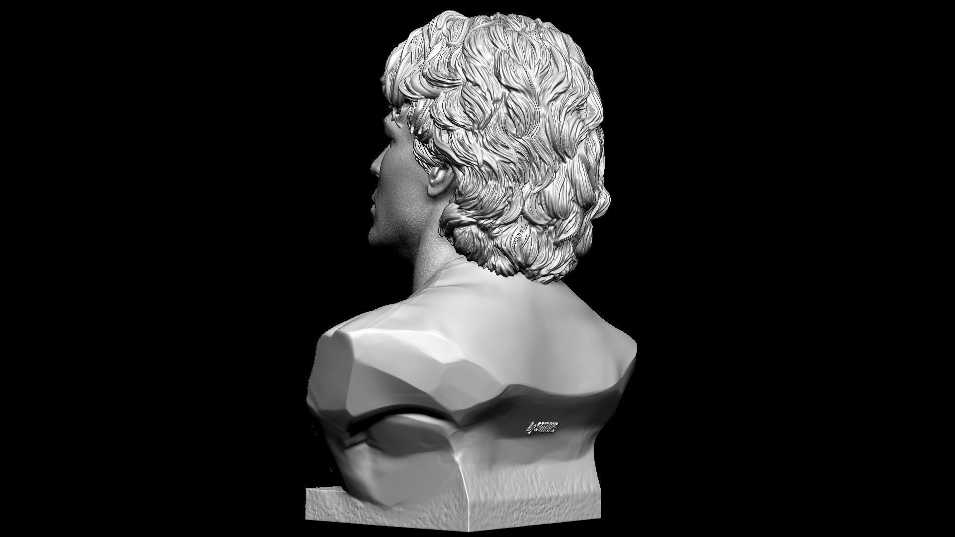 Diego Maradona 3D print model_14