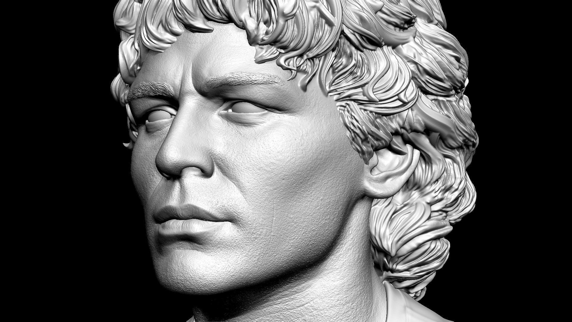 Diego Maradona 3D print model_30