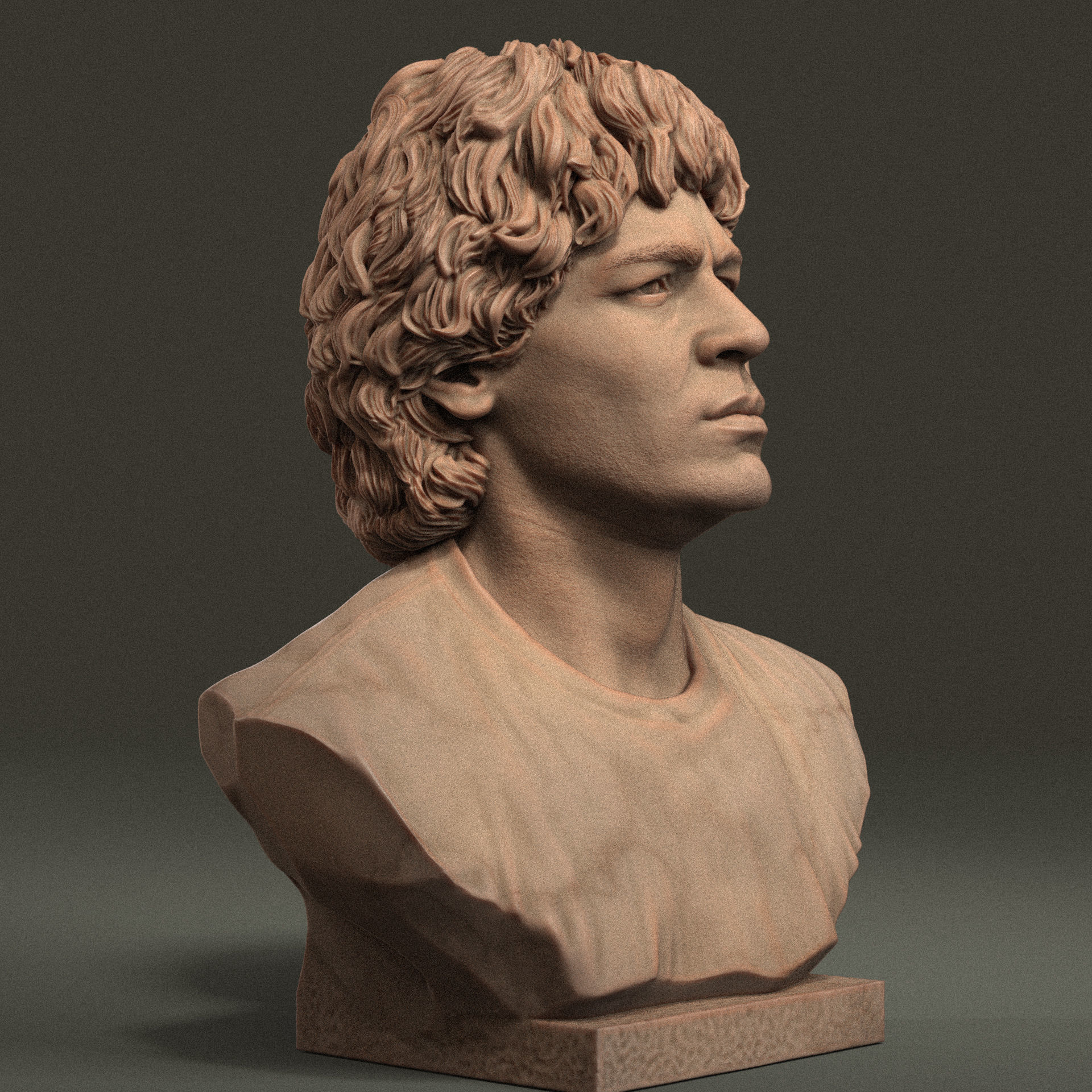 Diego Maradona 3D print model_2