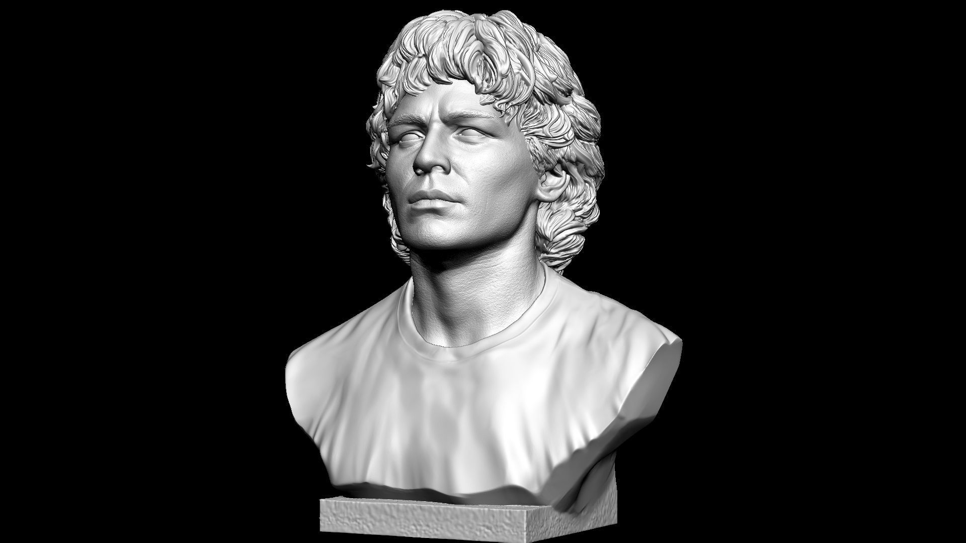 Diego Maradona 3D print model_8