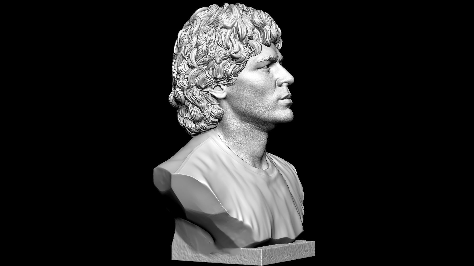 Diego Maradona 3D print model_26