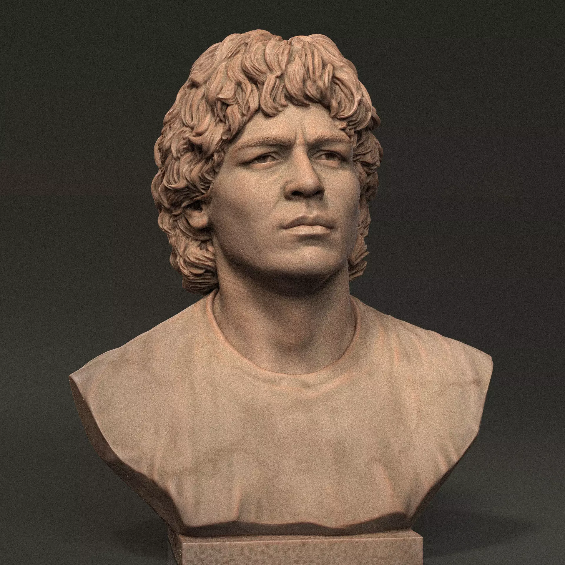 Diego Maradona 3D print model_0