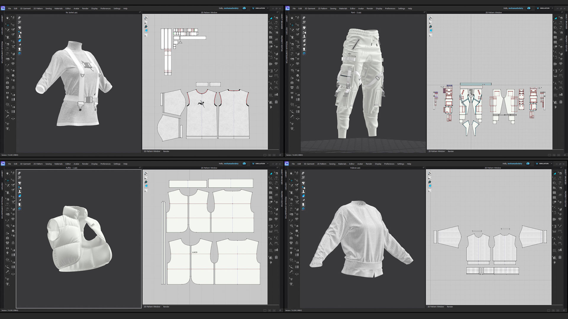 18 Womens Clothes - Vol 2 - Marvelous Designer 3D model_13