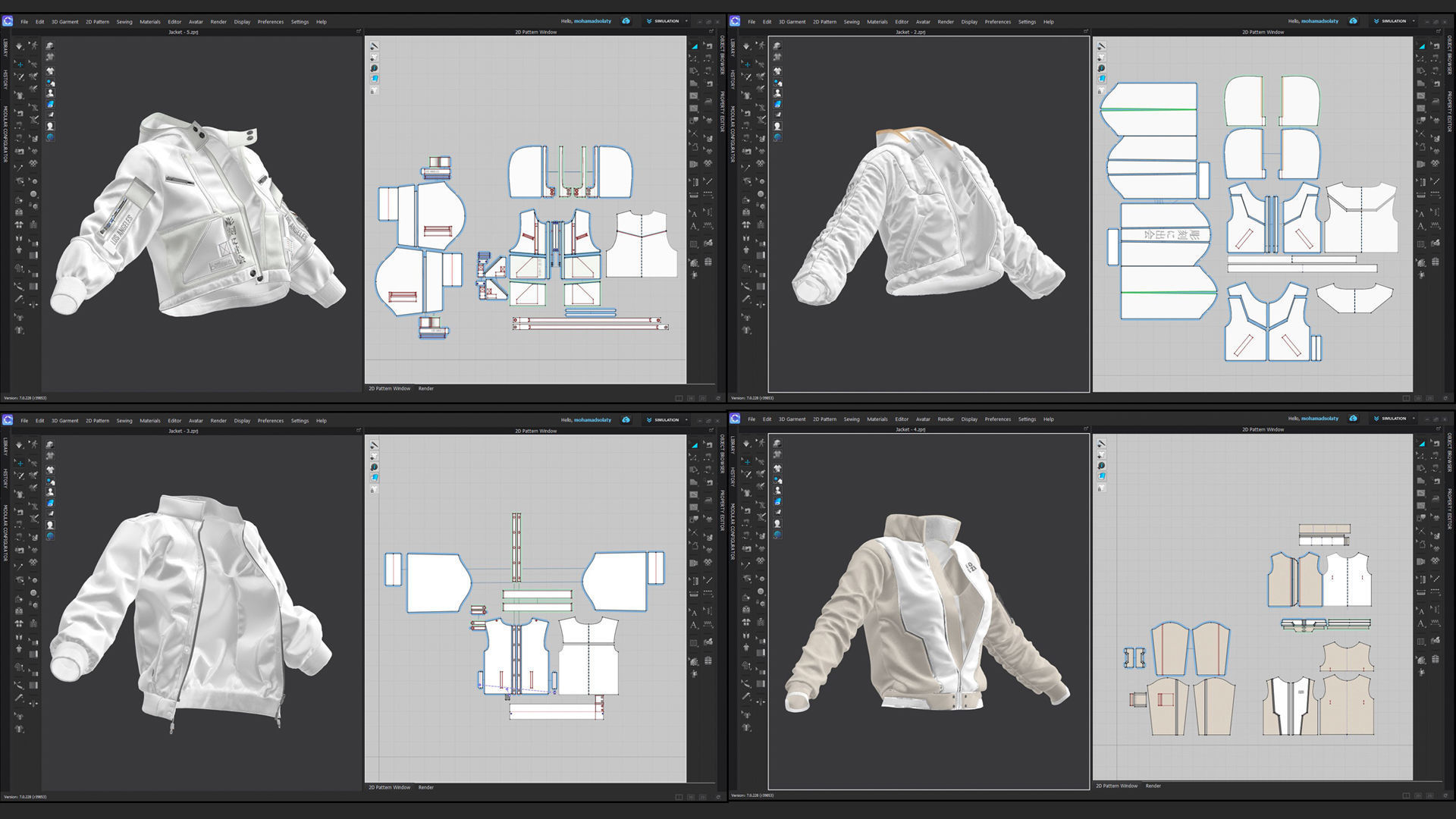 18 Womens Clothes - Vol 2 - Marvelous Designer 3D model_12