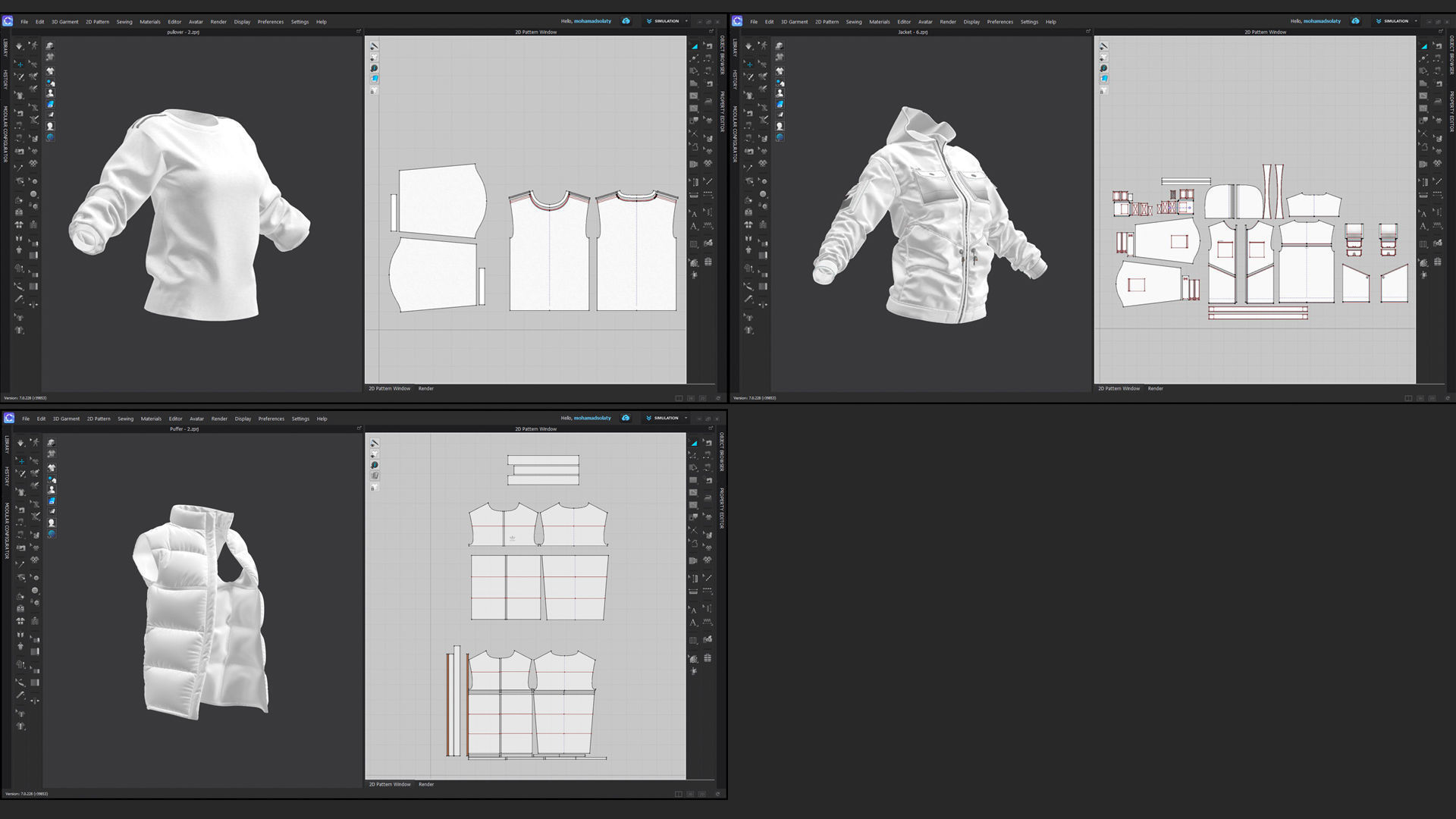 18 Womens Clothes - Vol 2 - Marvelous Designer 3D model_10