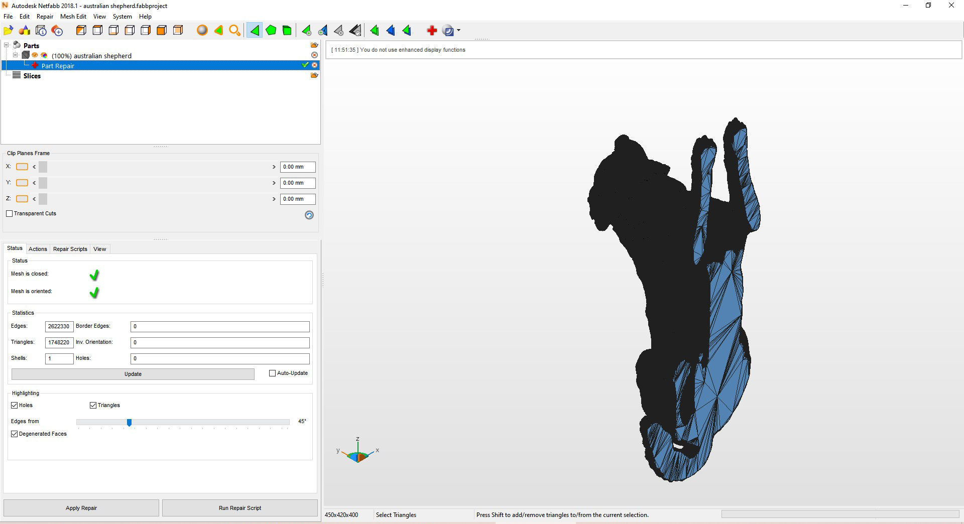 Australian shepherd 3D print model_15