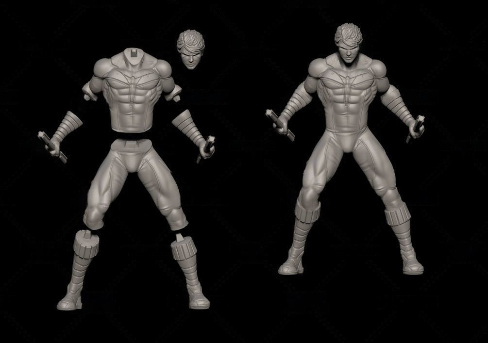 Fan Art - Batman Legacy - Batfamily Diorama 3D print model_9