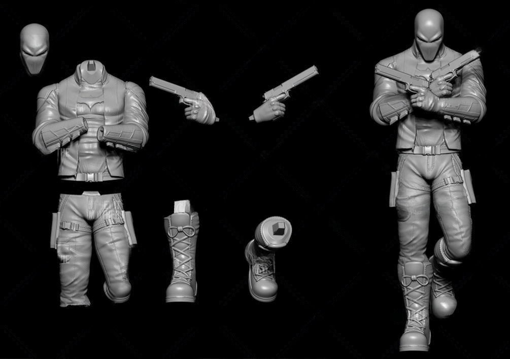 Fan Art - Batman Legacy - Batfamily Diorama 3D print model_11