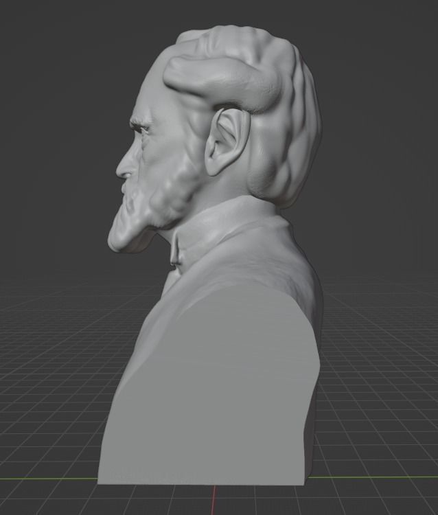 William James 3D print model_7