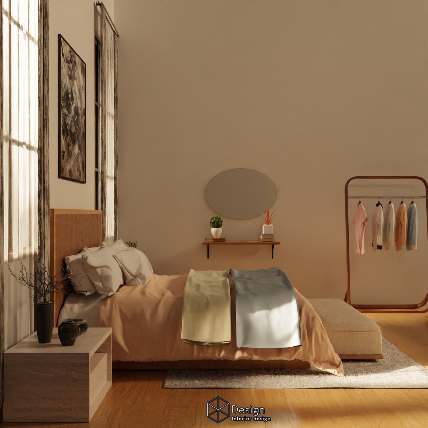 High poly isometric cute Living room 3D model 3D model_2